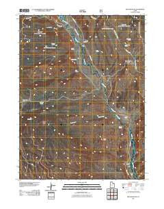 Dry Mountain Utah Historical topographic map, 1:24000 scale, 7.5 X 7.5 Minute, Year 2011