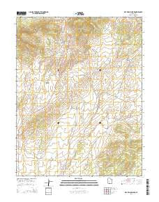 Dry Willow Peak Utah Current topographic map, 1:24000 scale, 7.5 X 7.5 Minute, Year 2014
