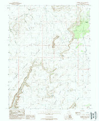 Dubinky Wash Utah Historical topographic map, 1:24000 scale, 7.5 X 7.5 Minute, Year 1988