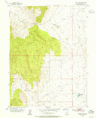 Dugway Pass Utah Historical topographic map, 1:24000 scale, 7.5 X 7.5 Minute, Year 1953
