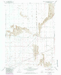 Dugway Proving Ground NE Utah Historical topographic map, 1:24000 scale, 7.5 X 7.5 Minute, Year 1954