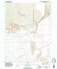 Dugway Proving Ground NE Utah Historical topographic map, 1:24000 scale, 7.5 X 7.5 Minute, Year 1993