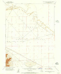 Dugway Proving Ground NW Utah Historical topographic map, 1:24000 scale, 7.5 X 7.5 Minute, Year 1954