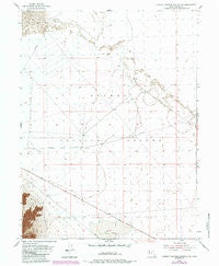 Dugway Proving Ground NW Utah Historical topographic map, 1:24000 scale, 7.5 X 7.5 Minute, Year 1954