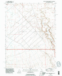 Dugway Proving Ground SE Utah Historical topographic map, 1:24000 scale, 7.5 X 7.5 Minute, Year 1993