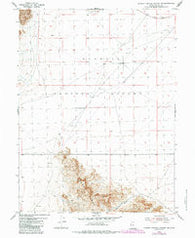 Dugway Proving Ground SW Utah Historical topographic map, 1:24000 scale, 7.5 X 7.5 Minute, Year 1954