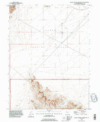 Dugway Proving Ground SW Utah Historical topographic map, 1:24000 scale, 7.5 X 7.5 Minute, Year 1993