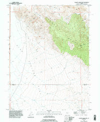 Dugway Range NW Utah Historical topographic map, 1:24000 scale, 7.5 X 7.5 Minute, Year 1993