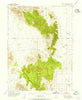 Dugway Range Utah Historical topographic map, 1:62500 scale, 15 X 15 Minute, Year 1953