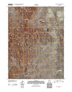 Dugway Pass Utah Historical topographic map, 1:24000 scale, 7.5 X 7.5 Minute, Year 2010