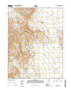 Dugway Pass Utah Current topographic map, 1:24000 scale, 7.5 X 7.5 Minute, Year 2014