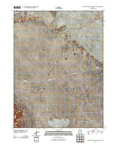 Dugway Proving Ground NW Utah Historical topographic map, 1:24000 scale, 7.5 X 7.5 Minute, Year 2010