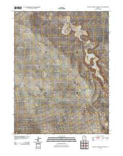 Dugway Proving Ground SE Utah Historical topographic map, 1:24000 scale, 7.5 X 7.5 Minute, Year 2010