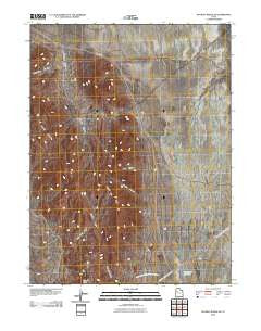 Dugway Range NE Utah Historical topographic map, 1:24000 scale, 7.5 X 7.5 Minute, Year 2010