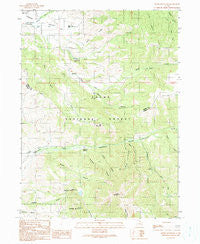 Durst Mountain Utah Historical topographic map, 1:24000 scale, 7.5 X 7.5 Minute, Year 1990