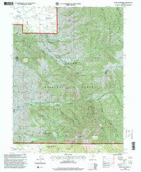 Durst Mountain Utah Historical topographic map, 1:24000 scale, 7.5 X 7.5 Minute, Year 1998