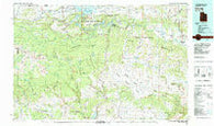 Dutch John Utah Historical topographic map, 1:100000 scale, 30 X 60 Minute, Year 1981