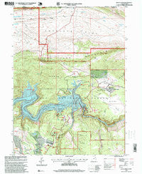 Dutch John Utah Historical topographic map, 1:24000 scale, 7.5 X 7.5 Minute, Year 1996