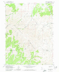 Dutch Peak Utah Historical topographic map, 1:24000 scale, 7.5 X 7.5 Minute, Year 1963
