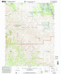 Dutch Peak Utah Historical topographic map, 1:24000 scale, 7.5 X 7.5 Minute, Year 1998