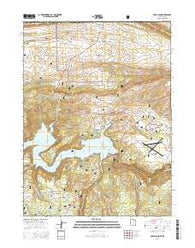 Dutch John Utah Current topographic map, 1:24000 scale, 7.5 X 7.5 Minute, Year 2014