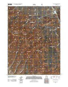 Dutch Peak Utah Historical topographic map, 1:24000 scale, 7.5 X 7.5 Minute, Year 2011