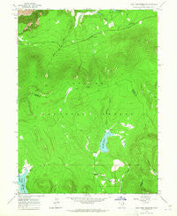 East Park Reservoir Utah Historical topographic map, 1:24000 scale, 7.5 X 7.5 Minute, Year 1963