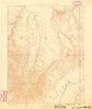 East Tavaputs Colorado Historical topographic map, 1:250000 scale, 1 X 1 Degree, Year 1885