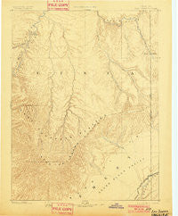 East Tavaputs Colorado Historical topographic map, 1:250000 scale, 1 X 1 Degree, Year 1885