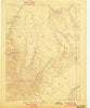 East Tavaputs Colorado Historical topographic map, 1:250000 scale, 1 X 1 Degree, Year 1885