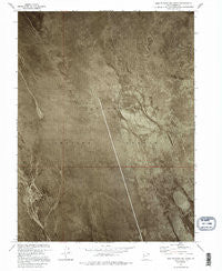 East of Gold Hill Wash Utah Historical topographic map, 1:24000 scale, 7.5 X 7.5 Minute, Year 1973