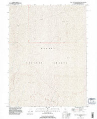 East of Goshute Wash Utah Historical topographic map, 1:24000 scale, 7.5 X 7.5 Minute, Year 1993