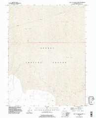 East of Goshute Wash Utah Historical topographic map, 1:24000 scale, 7.5 X 7.5 Minute, Year 1993
