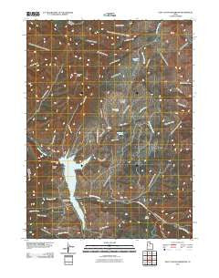 East Canyon Reservoir Utah Historical topographic map, 1:24000 scale, 7.5 X 7.5 Minute, Year 2011