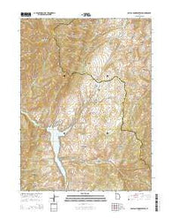 East Canyon Reservoir Utah Current topographic map, 1:24000 scale, 7.5 X 7.5 Minute, Year 2014
