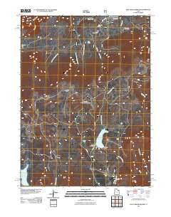 East Park Reservoir Utah Historical topographic map, 1:24000 scale, 7.5 X 7.5 Minute, Year 2011