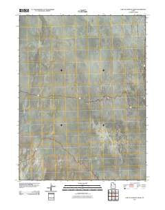 East of Goshute Wash Utah Historical topographic map, 1:24000 scale, 7.5 X 7.5 Minute, Year 2011