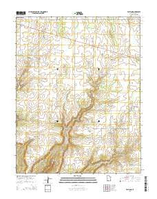 Eastland Utah Current topographic map, 1:24000 scale, 7.5 X 7.5 Minute, Year 2014