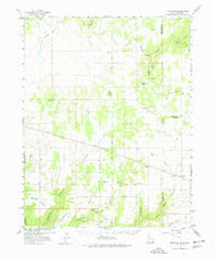 Eastland Utah Historical topographic map, 1:62500 scale, 15 X 15 Minute, Year 1957