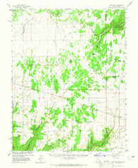 Eastland Utah Historical topographic map, 1:62500 scale, 15 X 15 Minute, Year 1957