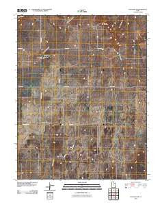 Eastland NW Utah Historical topographic map, 1:24000 scale, 7.5 X 7.5 Minute, Year 2010
