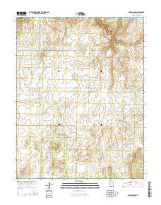 Eastland NW Utah Current topographic map, 1:24000 scale, 7.5 X 7.5 Minute, Year 2014
