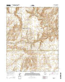 Egypt Utah Current topographic map, 1:24000 scale, 7.5 X 7.5 Minute, Year 2014