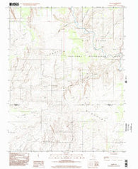 Egypt Utah Historical topographic map, 1:24000 scale, 7.5 X 7.5 Minute, Year 1997