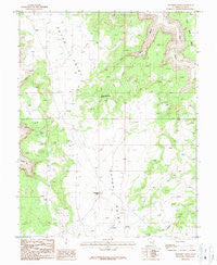Eightmile Rock Utah Historical topographic map, 1:24000 scale, 7.5 X 7.5 Minute, Year 1987