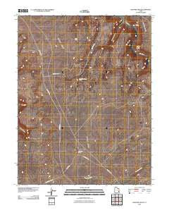 Eightmile Rock Utah Historical topographic map, 1:24000 scale, 7.5 X 7.5 Minute, Year 2010