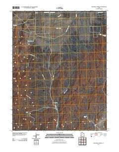 Eightmile Spring Utah Historical topographic map, 1:24000 scale, 7.5 X 7.5 Minute, Year 2011