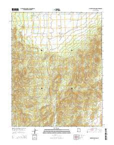 Eightmile Spring Utah Current topographic map, 1:24000 scale, 7.5 X 7.5 Minute, Year 2014