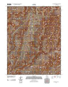 Elaterite Basin Utah Historical topographic map, 1:24000 scale, 7.5 X 7.5 Minute, Year 2011