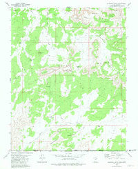Elephant Butte Utah Historical topographic map, 1:24000 scale, 7.5 X 7.5 Minute, Year 1980